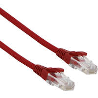 Excel Category 5e Patch Lead U/UTP Unshielded LS0H Blade Booted 1m - Red