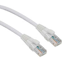 Excel Cat5e Patch Lead U/UTP Unshielded LS0H Blade Booted 0.75m White (10-Pack)