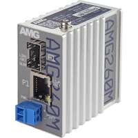 AMG Industrial Media Converter 1 Port 100Base RJ45