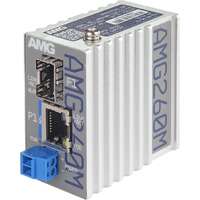 AMG Industrial PoE Mini Media Converter 90 W