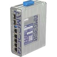 AMG Industrial 6 Port Gigabit Unmanaged Switch 2x SFP 4x PoE 120 W