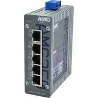 AMG Industrial 5 Port Gigabit Unmanaged Switch 4x PoE 120 W