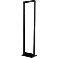 NetShelter 2 Post Rack 45U #12-24 Threaded Holes Black