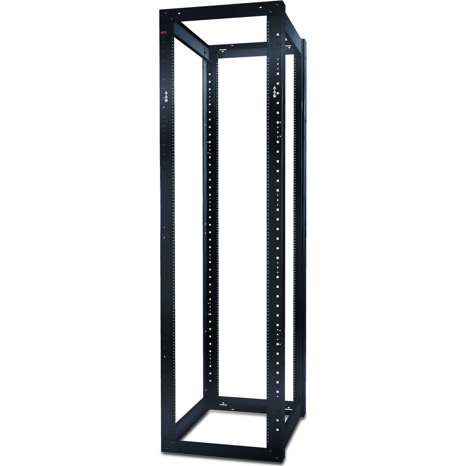 AR204A - NetShelter 4 Post Open Frame Rack 44U #12-24 Threaded Holes