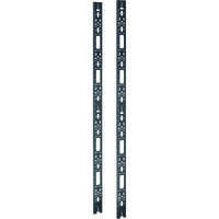 APC NetShelter Vertical Cable Manager for NetShelter SX 48U, Black, 117 x 2197 x 16 mm