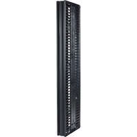 Valueline, Vertical Cable Manager for 2 & 4 Post Racks, 84"H X 6"W, Double-Sided with Doors
