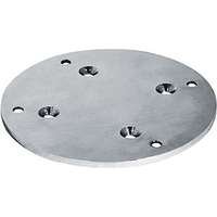 Parapet or ceiling mount brakcet for H5EX PTZ, AISI 316L stainless steel (built to order)