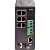 AXIS T8504-R Industrial PoE Switch is a 4-port managed industrial PoE++ Gigabit switch.