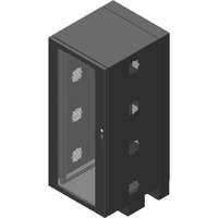 CUBE-iT Wall-Mounted Floor Supported Cabinet 33U