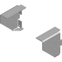 90 Degree Mounting Bracket for CUBE-iT Cabinet,  Clear, 2U