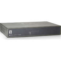 LevelOne 8 Port Fast Ethernet PoE Switch 802.3at/af PoE 4 PoE Outputs 65 W