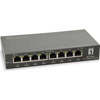 LevelOne 8 Port Gigabit PoE Switch 802.3at/af PoE 120 W