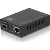 LevelOne RJ45 to SFP Gigabit Media Converter PoE PD