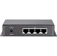 LevelOne 5 Port Gigabit PoE Switch 4x PoE Outputs Power Adapter Included 61.6 W