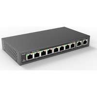 Reyee 8 Port 100 Mbps Unmanaged Desktop Switch 2x 1GE 8x PoE+ 110 W