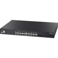 24 Port 410W PoE+ Gigabit Aggregation Layer 2+ Stackable Switch c/w 2 SFP+ 10G slots