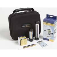Enhanced Fiber Optic Cleaning Kit with one-click cleaners