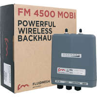 Fluidmesh 4500 MOBI, single MIMO radio device, 15 Mbit/s Ethernet Throughput (no mobility application), 4