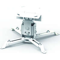 aura Projector Mount Bracket White (H) 135mm (Dia) 80-450mm Max Weight 15Kg