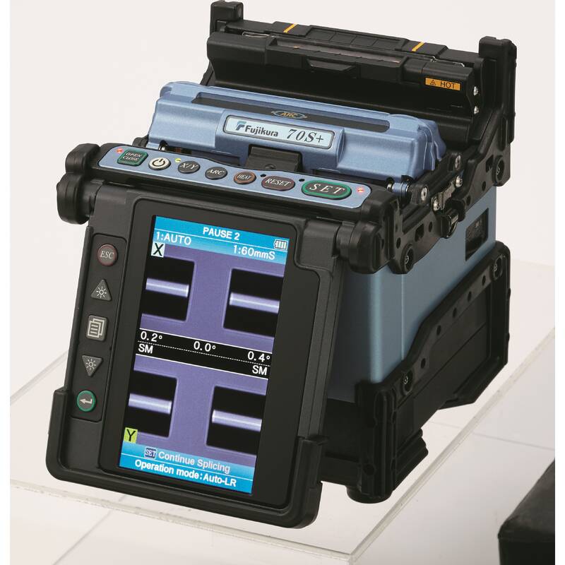 70 Link Machine 70S PLUS KIT - 70S+ Fusion Splicer Kit (with cleaver, battery and cord)