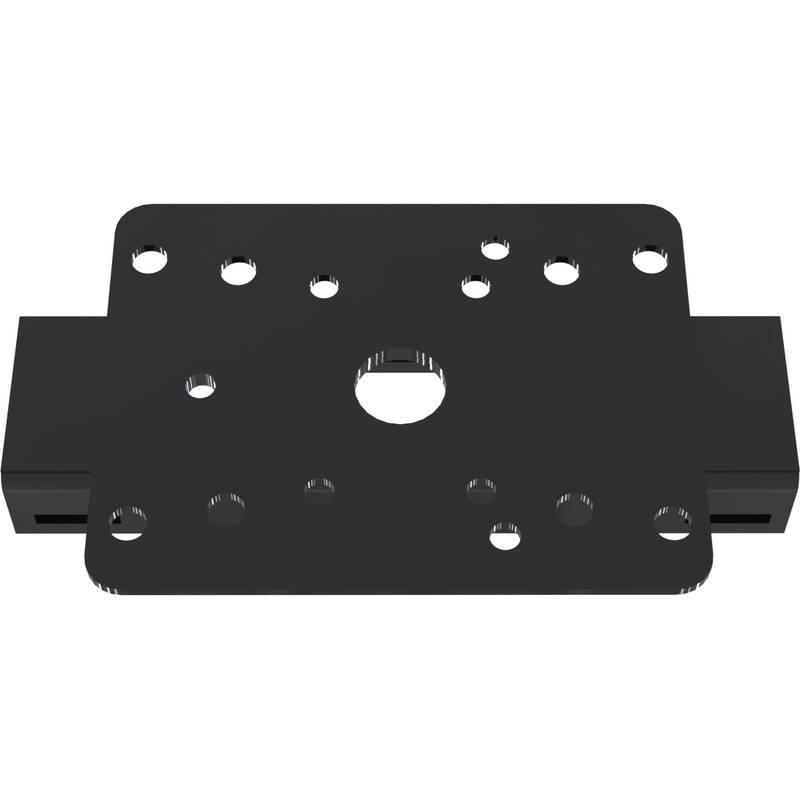 POLEDOMECLAMP-160X125 RAL9005