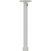 500 mm Drop Pole C/W Ceiling Mount Bracket and NPT1.5F Adaptor Top & Side Entry (CCTV White)