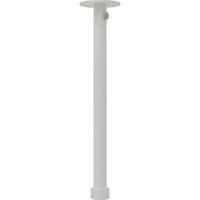 750 mm Drop Pole C/W Ceiling Mount Bracket and NPT1.5F Adaptor Top & Side Entry (CCTV White)