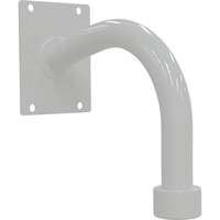 Wall Mount Goose Neck Bracket C/W NPT1.5 (CCTV White)