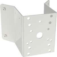 Swan Neck Corner Mount Adaptor 160 mm x 130 mm (CCTV White)