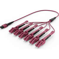 Elevate Base8 OS2 8 Fibre MPO Male to LC Pull Tab Fan Out AsseMethod Bly Method B 150m B2ca