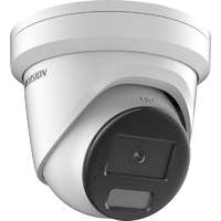 Hikvision 4 Megapixel Smart Hybrid Light with ColorVu Fixed Turret Network Camera 2.8 mm