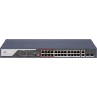 Hikvision 24 Port Fast Ethernet Unmanaged Long Range PoE Switch