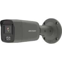 Hikvision 4 Megapixel ColorVu Fixed Mini Bullet Network Camera 2.8mm Grey