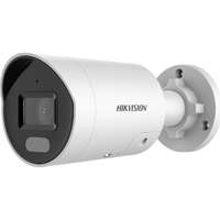 Hikvision 4 Megapixel ColorVu Strobe Light and Audible Warning Fixed Mini Bullet Network Camera 4mm