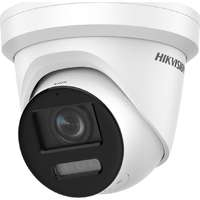 Hikvision 8 Megapixel ColorVu Strobe Light and Audible Warning Fixed Turret Network Camera 2.8mm