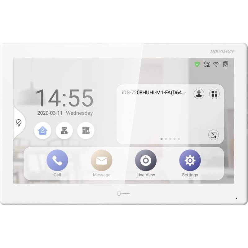 DS-KH9510-WTE1(B) - Hikvision 10.1" Android Video Intercom Network ...