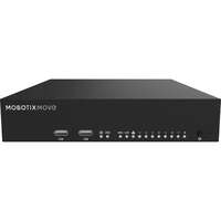 MOBOTIX MOVE NVR Network Video Recorder with 8 Integrated PoE IP-Camera Channels