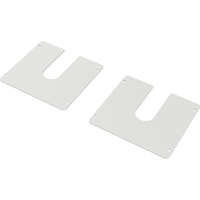 Elevate DCR Roof Brushes PDU Hole Cover Plate Set White