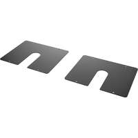 Elevate DCR Base Brushes PDU Hole Cover Plate Set Black