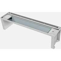 Elevate Aisle Containment Fixed Glass Roof Skylight 300W x 1200D Tempered Glass White