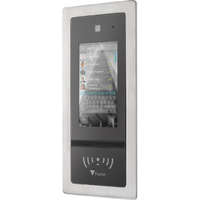 Paxton Entry Door Entry System Intercom Touch Screen Panel  Black Silver Flush Mount