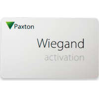 Wiegand Activation Card with Genuine HID Technology&trade;