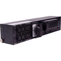 Rackmount Bypass Panel 230V 32A; Hardwire Input & Output; (2) IEC-320 C19 Output; (4) C13