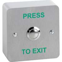 (DRB002F) Flush stainless steel exit button
