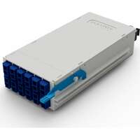 Elevate Medium Density BASE12 - 24 Fibre OS2 LC-MPO Male Cassette Type B White