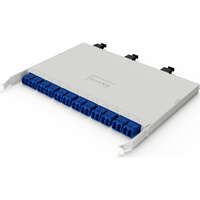 Elevate High Density Base12 - 24 Fibre OS2 LC-MPO Male Cassette Type B White