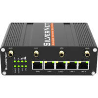 SilverNet iSITE 4G Router with 4 Port PoE+ Switch and WiFi