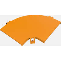 Elevate Fibre Duct 150 mm 90&deg; Horizontal Elbow Cover