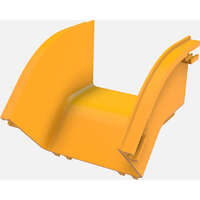 Elevate Fibre Duct 150 mm External Riser 45&deg; LS0H