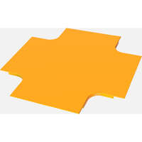 Elevate Fibre Duct 240 mm Horizontal Cross Cover LS0H